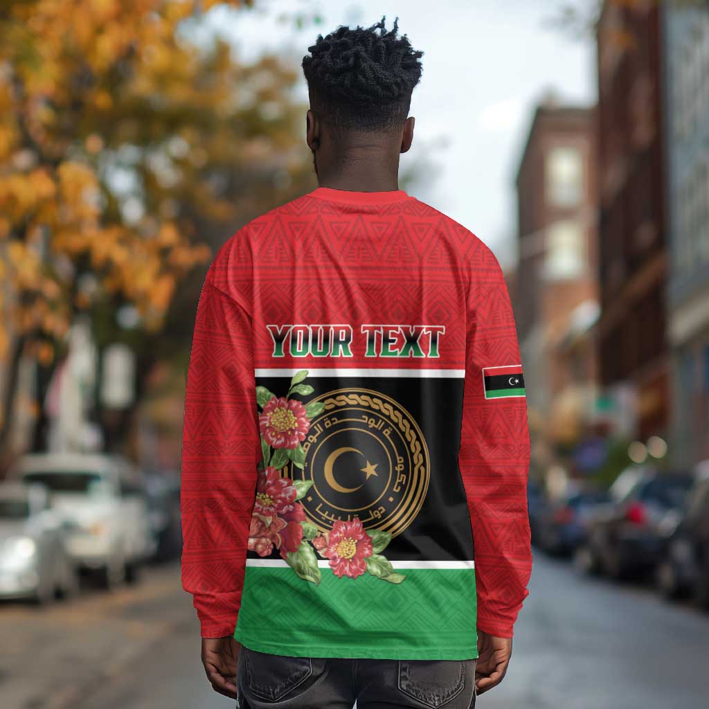 Personalized Happy Libya Long Sleeve Shirt Independence Day - African Pride