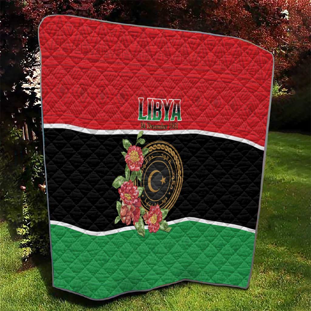 Happy Libya Quilt Independence Day - African Pride
