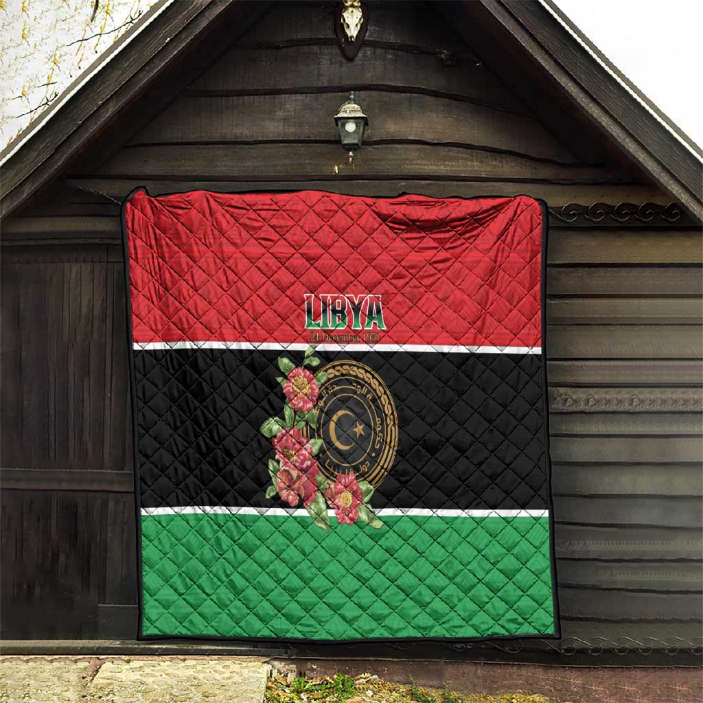 Happy Libya Quilt Independence Day - African Pride