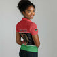 Personalized Happy Libya Women Polo Shirt Independence Day - African Pride