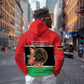 Personalized Happy Libya Zip Hoodie Independence Day - African Pride