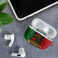Happy Kwanzaa AirPods Case Kinara With Kente Pattern