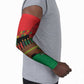 Personalized Happy Kwanzaa Arm Sleeves Kinara With Kente Pattern