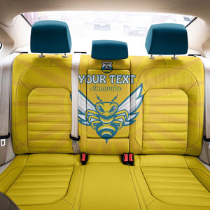 Custom Afro Rwanda Football Back Car Seat Cover Go Wasps