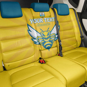 Custom Afro Rwanda Football Back Car Seat Cover Go Wasps