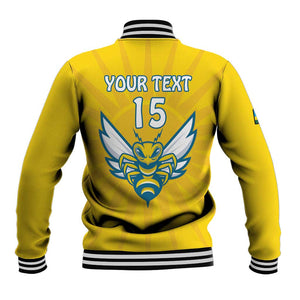 Custom Afro Rwanda Football Baseball Jacket Go Wasps