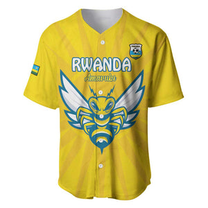 Custom Afro Rwanda Football Baseball Jersey Go Wasps