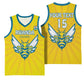 Custom Afro Rwanda Football Basketball Jersey Go Wasps LT15