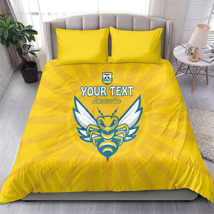 Custom Afro Rwanda Football Bedding Set Go Wasps