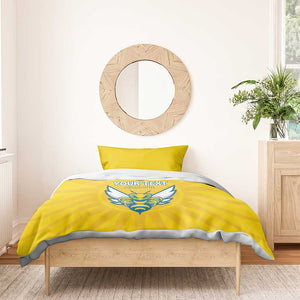 Custom Afro Rwanda Football Bedding Set Go Wasps