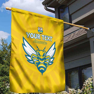 Custom Afro Rwanda Football Garden Flag Go Wasps