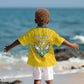 Custom Afro Rwanda Football Kid Hawaiian Shirt Go Wasps