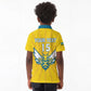 Custom Afro Rwanda Football Kid Polo Shirt Go Wasps