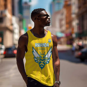 Custom Afro Rwanda Football Men Tank Top Go Wasps