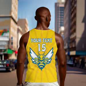 Custom Afro Rwanda Football Men Tank Top Go Wasps