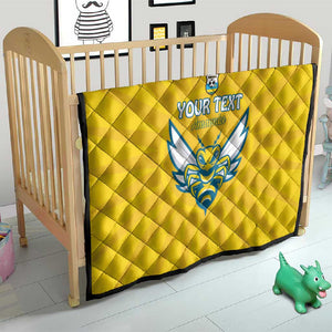 Custom Afro Rwanda Football Quilt Go Wasps