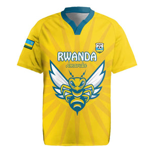 Custom Afro Rwanda Football Rugby Jersey Go Wasps