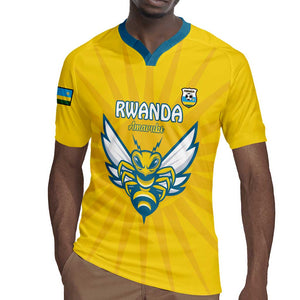 Custom Afro Rwanda Football Rugby Jersey Go Wasps