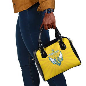 Custom Afro Rwanda Football Shoulder Handbag Go Wasps