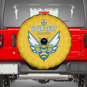 Custom Afro Rwanda Football Spare Tire Cover Go Wasps