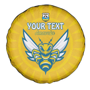 Custom Afro Rwanda Football Spare Tire Cover Go Wasps