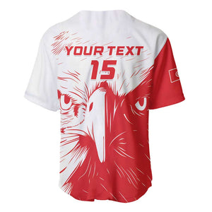 Custom Tunisia Football Baseball Jersey Go Champions