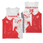Custom Tunisia Football Basketball Jersey Go Champions LT15