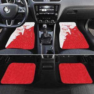 Custom Tunisia Football Car Mats Go Champions