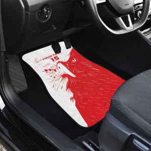 Custom Tunisia Football Car Mats Go Champions