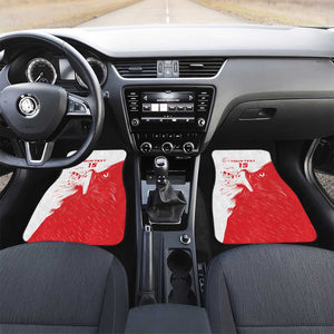 Custom Tunisia Football Car Mats Go Champions