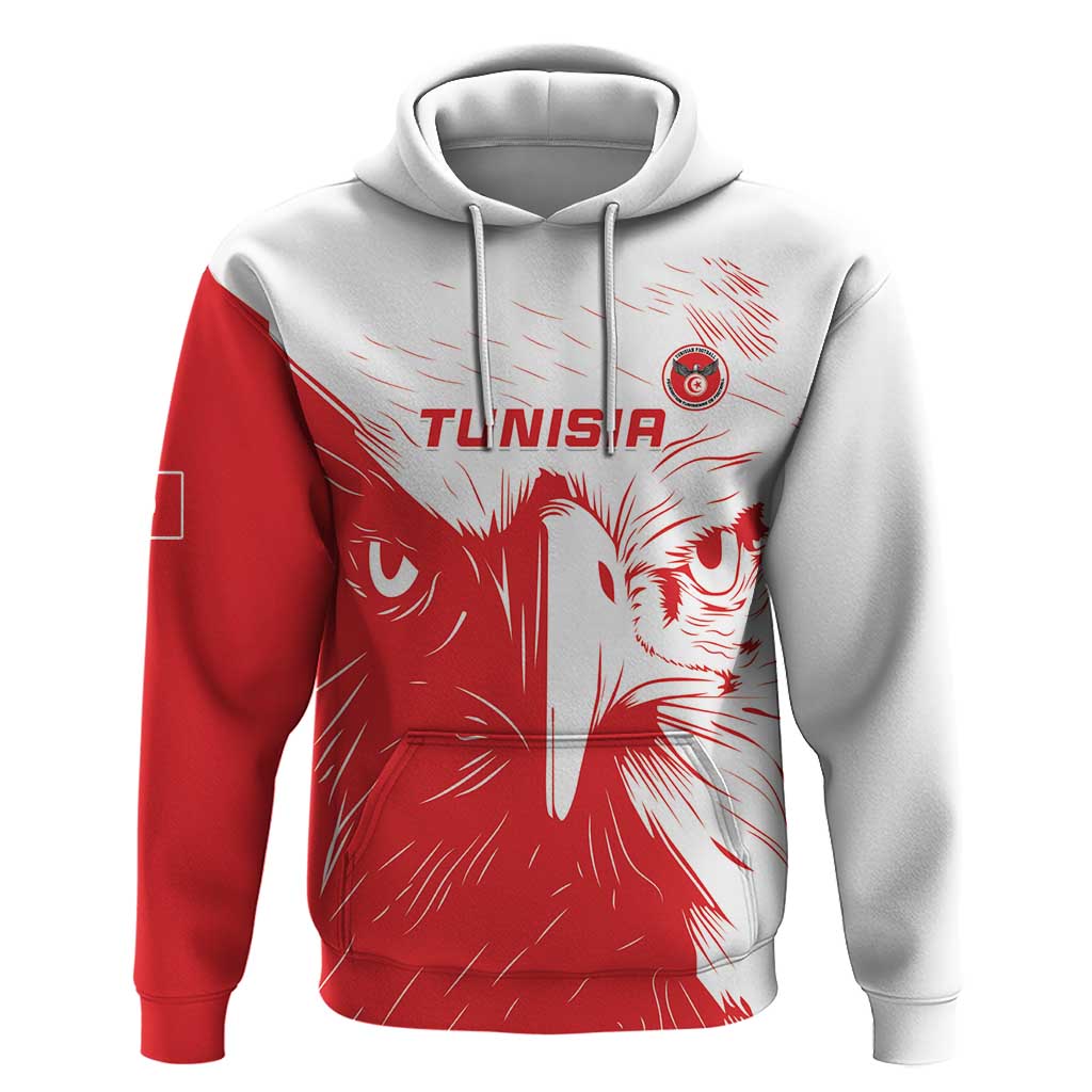 Custom Tunisia Football Hoodie Go Champions