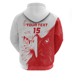 Custom Tunisia Football Hoodie Go Champions