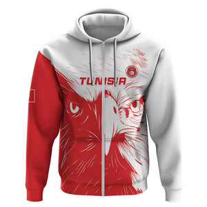 Custom Tunisia Football Hoodie Go Champions