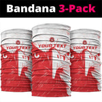 Custom Tunisia Football Neck Gaiter Go Champions LT15