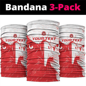 Custom Tunisia Football Neck Gaiter Go Champions LT15
