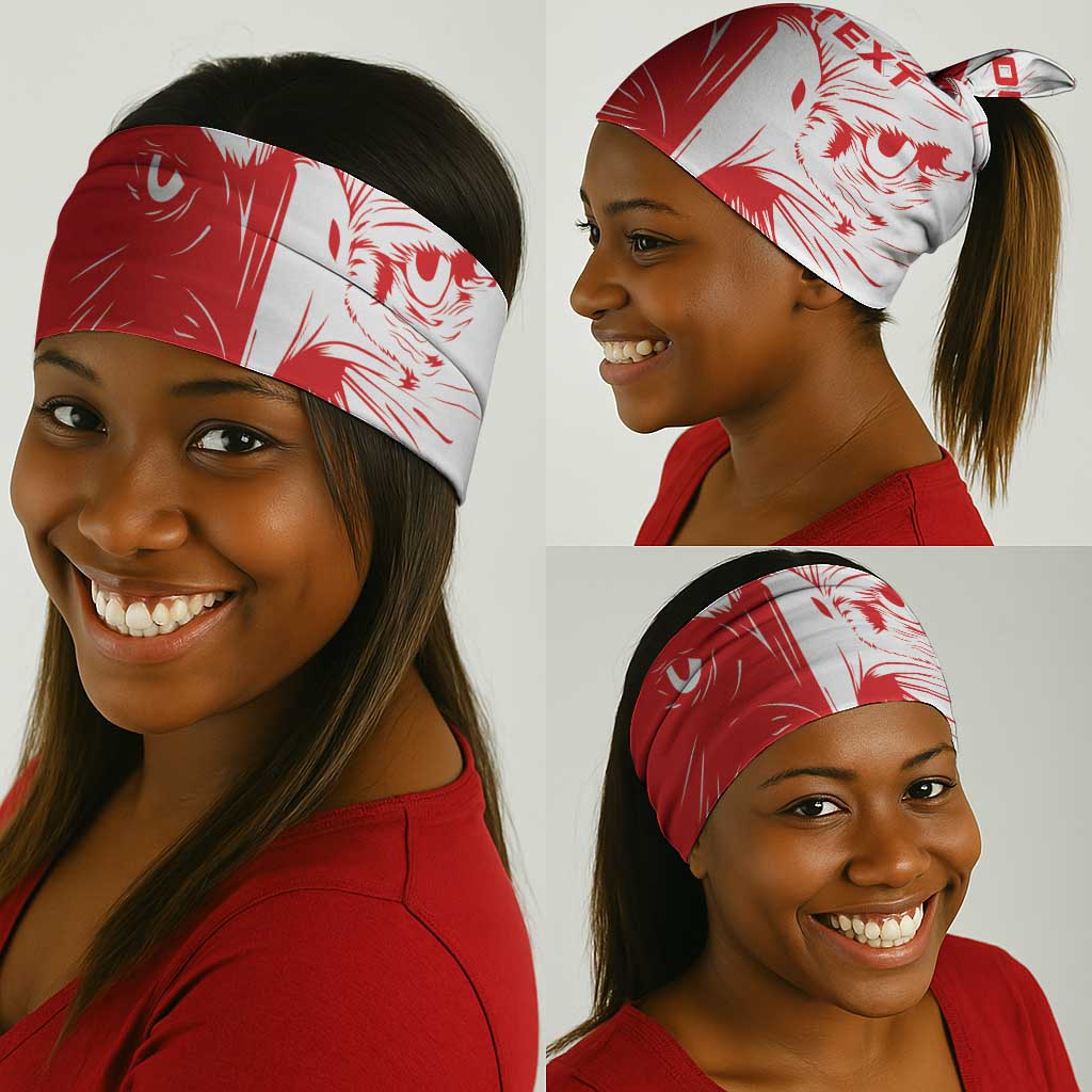 Custom Tunisia Football Neck Gaiter Go Champions LT15