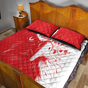 Custom Tunisia Football Quilt Bed Set Go Champions