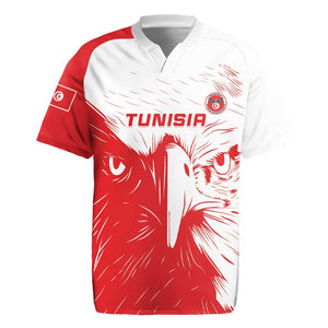 Custom Tunisia Football Rugby Jersey Go Champions