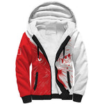 Custom Tunisia Football Sherpa Hoodie Go Champions