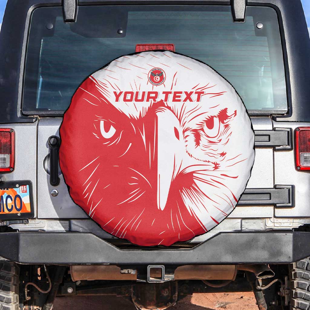 Custom Tunisia Football Spare Tire Cover Go Champions