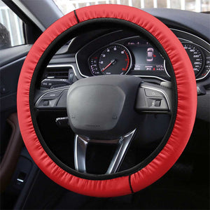 Tunisia Football Steering Wheel Cover Go Champions