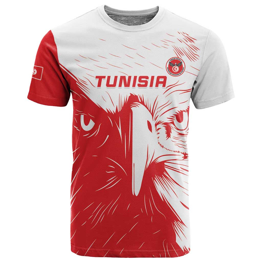 Custom Tunisia Football T shirt Go Champions