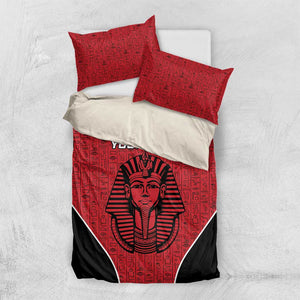 Egypt Football Custom Bedding Set Ancient Egypt Style