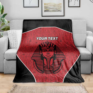 Egypt Football Custom Blanket Ancient Egypt Style