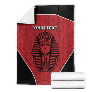 Egypt Football Custom Blanket Ancient Egypt Style