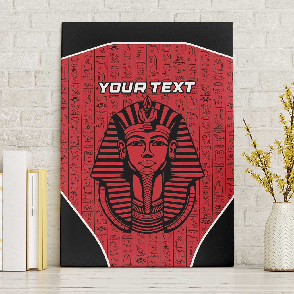 Egypt Football Custom Canvas Wall Art Ancient Egypt Style