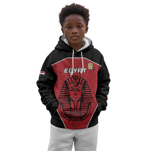 Egypt Football Custom Kid Hoodie Ancient Egypt Style