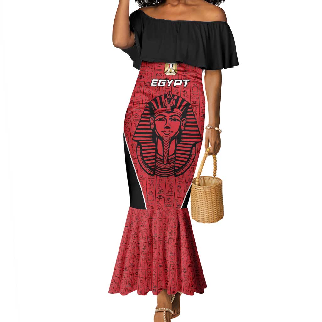 Egypt Football Custom Mermaid Dress Ancient Egypt Style