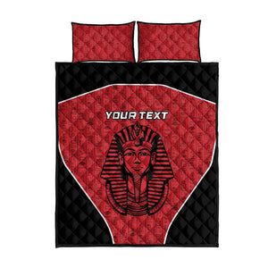 Egypt Football Custom Quilt Bed Set Ancient Egypt Style