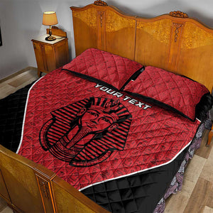 Egypt Football Custom Quilt Bed Set Ancient Egypt Style